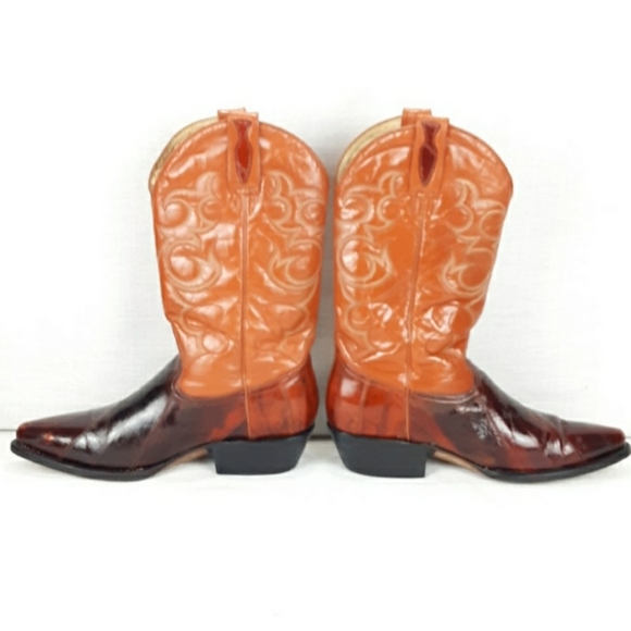 DOS DE ORO COWBOY BOOTS - Picture 11 of 16